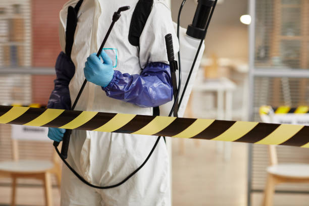 Professional Biohazard Cleanup technician working in Spencer, OH